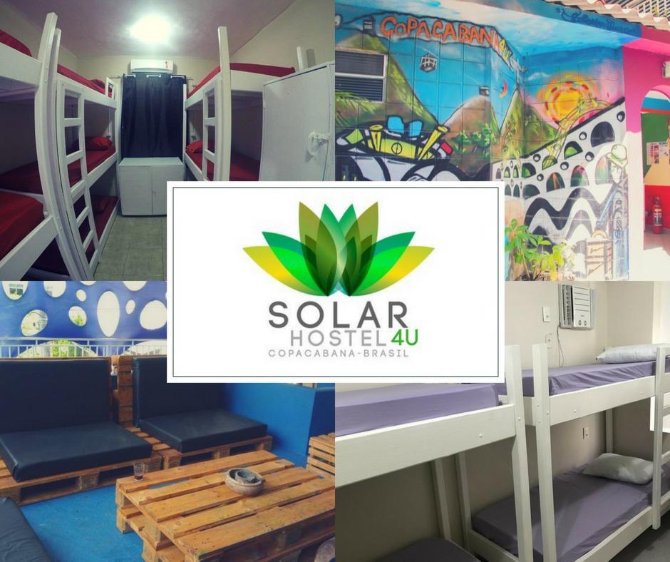 Solar Hostel 4U Copacabana Rio de Janeiro Exterior foto